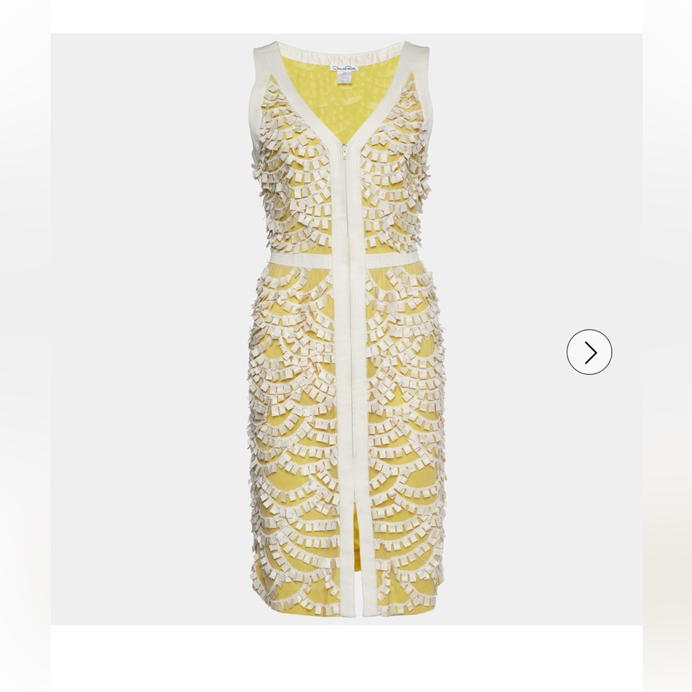 Oscar de la  Renta Silk Dress